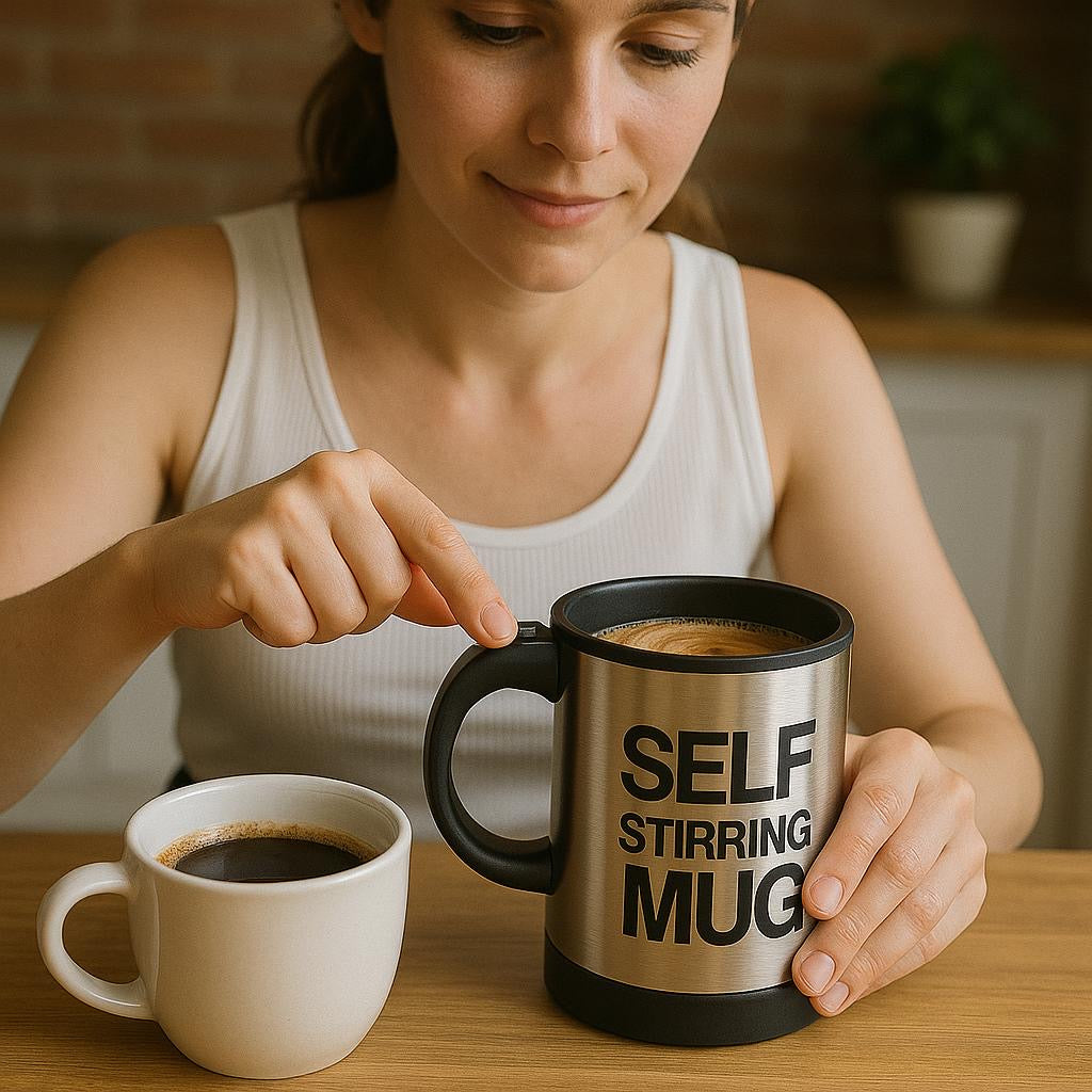 Mixmug v10 - Self Stirring Mug