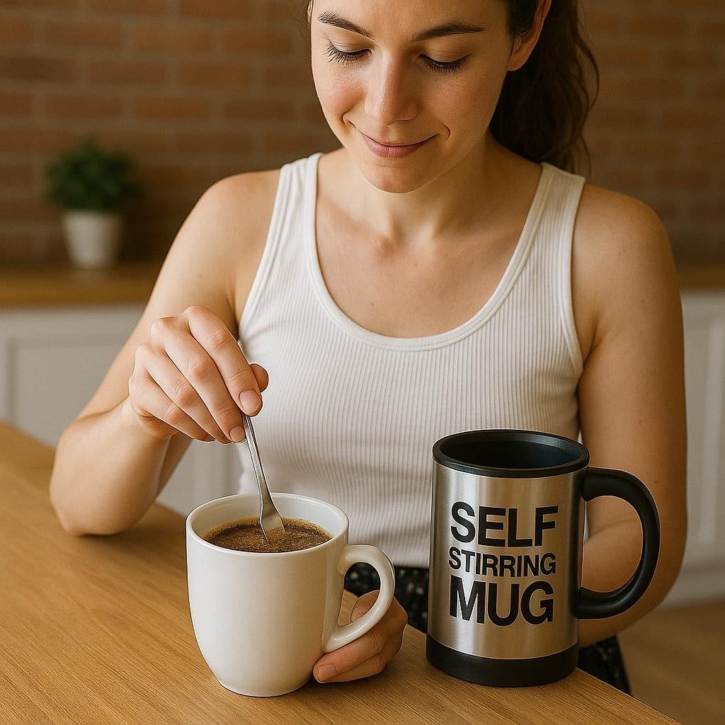 Mixmug v10 - Self Stirring Mug