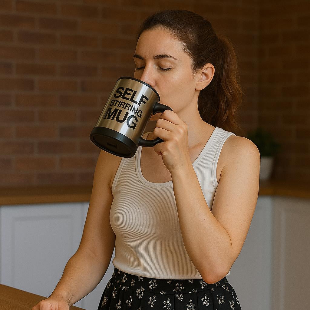 Mixmug v10 - Self Stirring Mug