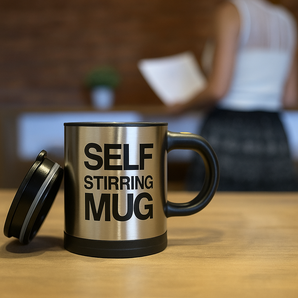 Mixmug v10 - Self Stirring Mug
