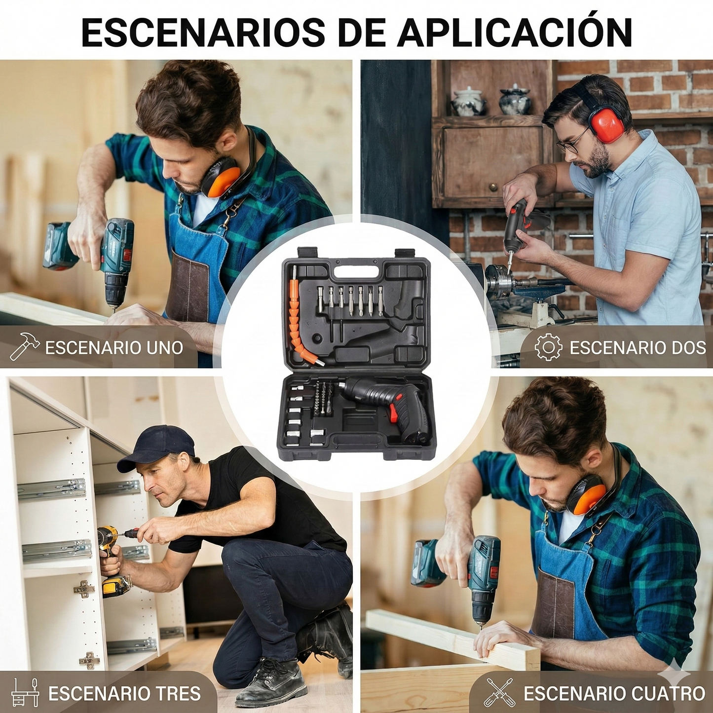 Kit Destornillador Eléctrico – Fixalia