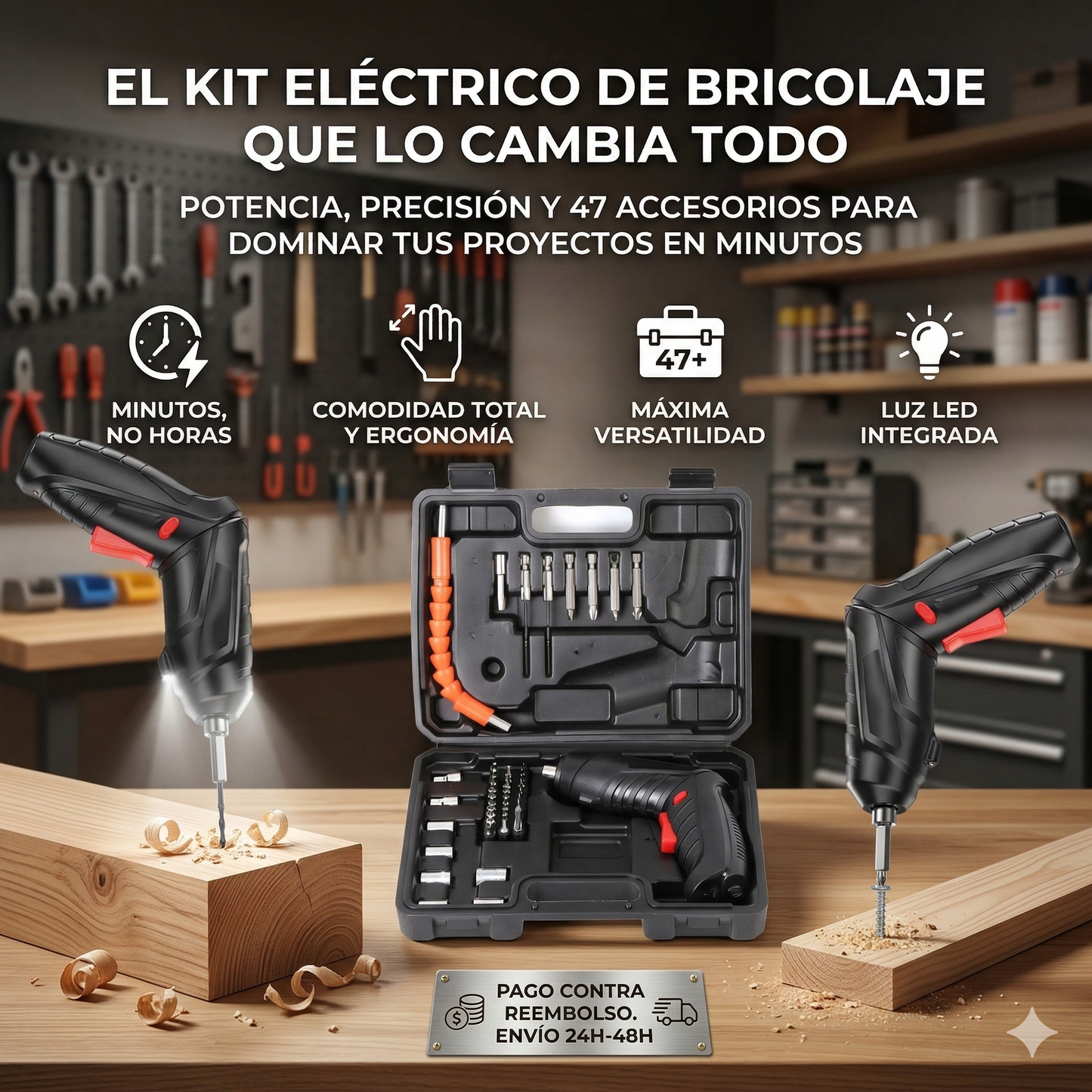 Kit Destornillador Eléctrico – Fixalia